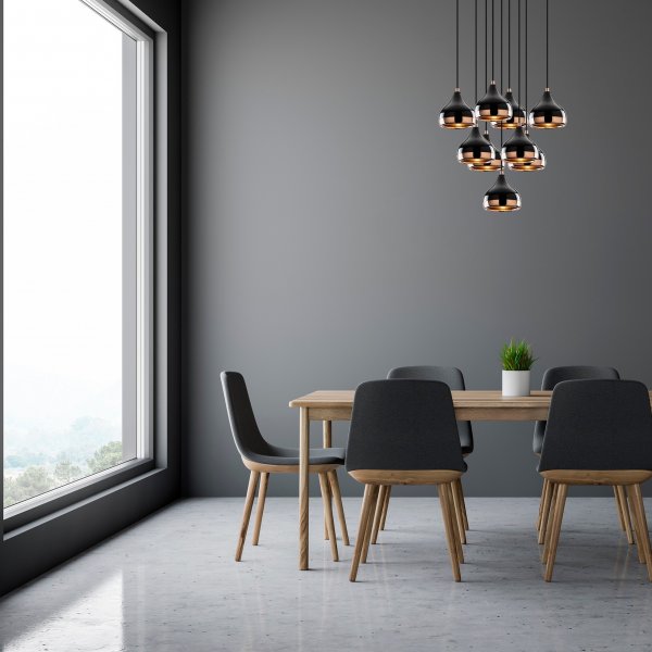 Yildo taklampa 6893 - Svart Yildo taklampa 6893 - Svart