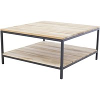 Soffbord Edda - Svart / Naturträ Soffbord Edda - Svart / Naturträ