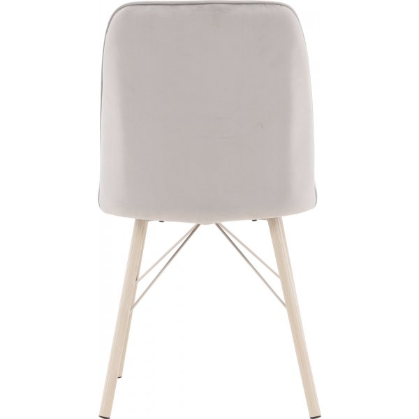 Chaise de salle à manger de tous les jours - Gris/blanchi Chaise de salle à manger de tous les jours - Gris/blanchi