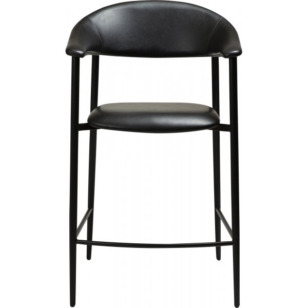 Chaise de comptoir Rover - PU noir Chaise de comptoir Rover - PU noir