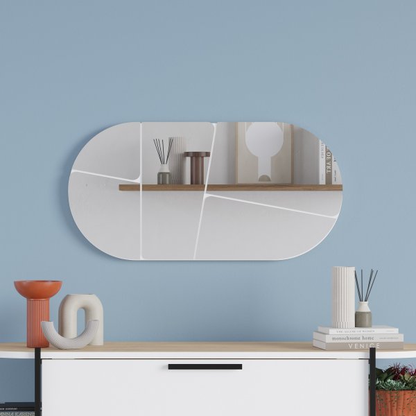 Miroir Otis - Blanc Miroir Otis - Blanc