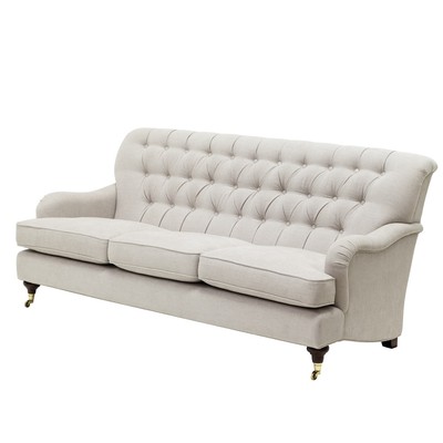 William 4-sits soffa - beige