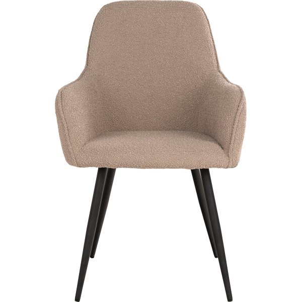 Eetkamerstoel Beige boucle Eetkamerstoel Beige boucle