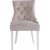 Chaise Tuva Cleopatra - Velours Beige (poigne arrire)