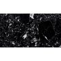 Cliff lampbord i marmor 55 x 55 cm - Svart marmor / Krom