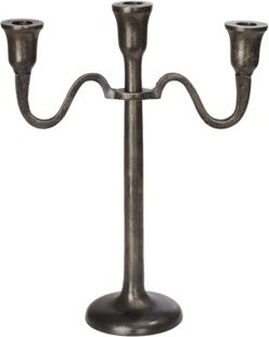 Amadeus Kandelaber H35 fr 3 ljus - Antik bronze
