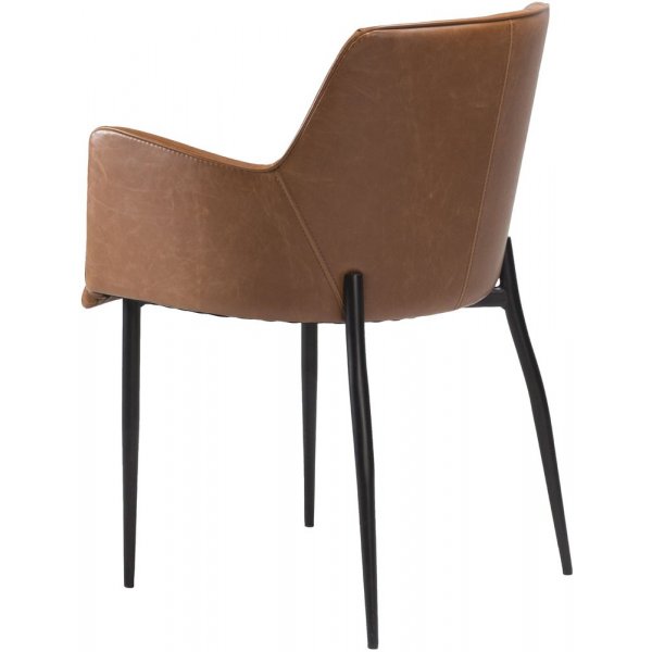 Chaise cadre Rombo - Marron clair / noir Chaise cadre Rombo - Marron clair / noir