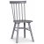 Groupe de restauration Edge; Table  manger en HPL blanc 240x90 cm avec 8 chaises en cannage Orust gris