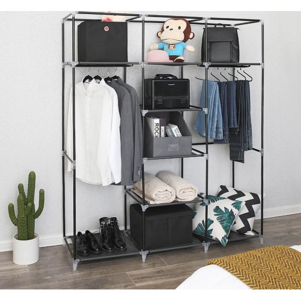 Armoire Katerina 150 x 175 cm - Gris Armoire Katerina 150 x 175 cm - Gris