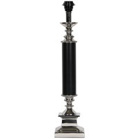 Zero lampfot H46 cm - Svart / Krom Zero lampfot H46 cm - Svart / Krom