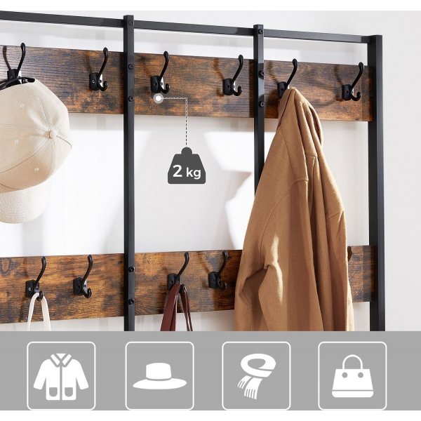 Meuble d\\\'entre Kornett - Marron/noir