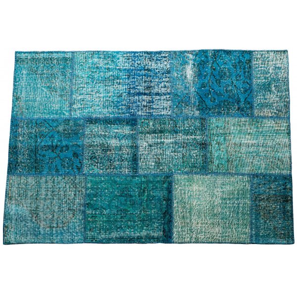 Patchwork-matta Persia (turkos) - kta patchwork