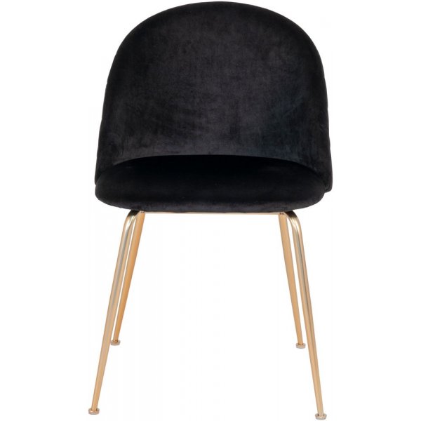 Chaise Geneve - Noir/laiton Chaise Geneve - Noir/laiton