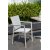 Groupe caf Urbanite avec table 63 x 63 cm et 2 chaises de salle  manger empilables - Beige