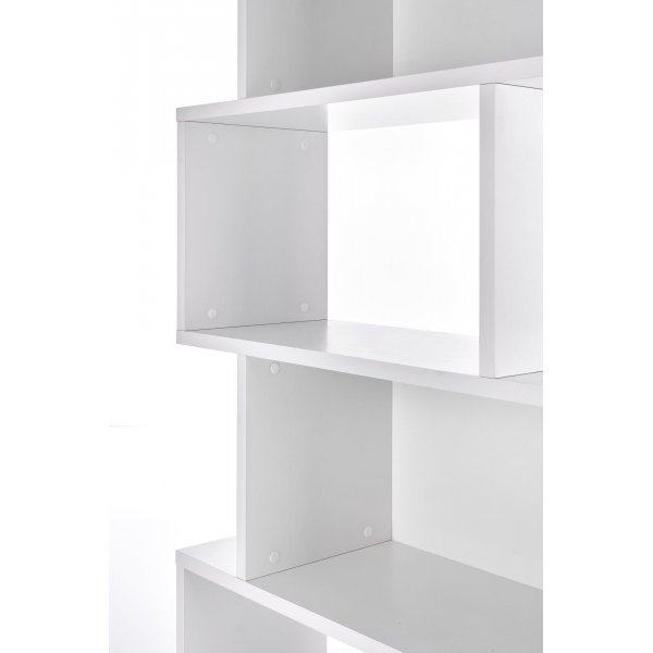 Kalahari bokhylla - Vit