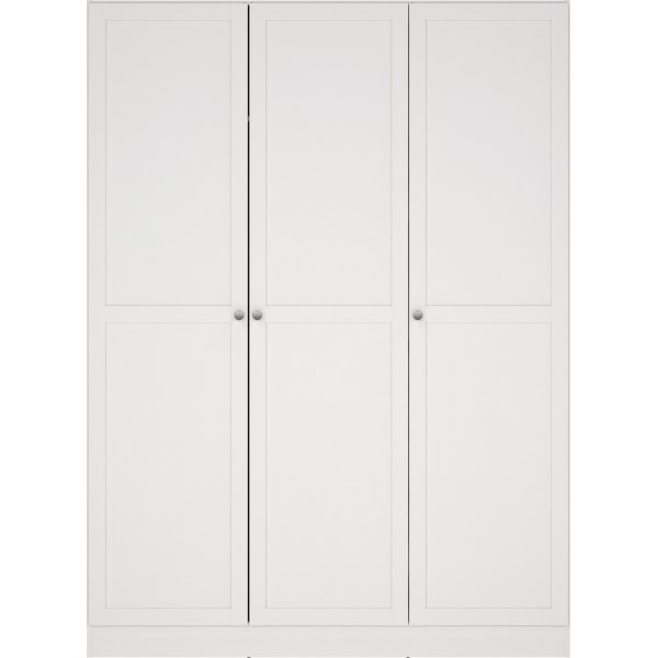 Armoire Billund à 3 portes - Blanc Armoire Billund à 3 portes - Blanc
