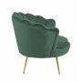 Fåtölj grön/mässing - Kingsley Fåtölj grön/mässing - Kingsley