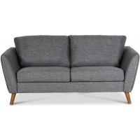 Country 2-sits soffa - Grå (tyg) Country 2-sits soffa - Grå (tyg)