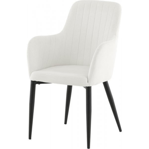 Chaise de salle  manger confort - Blanc