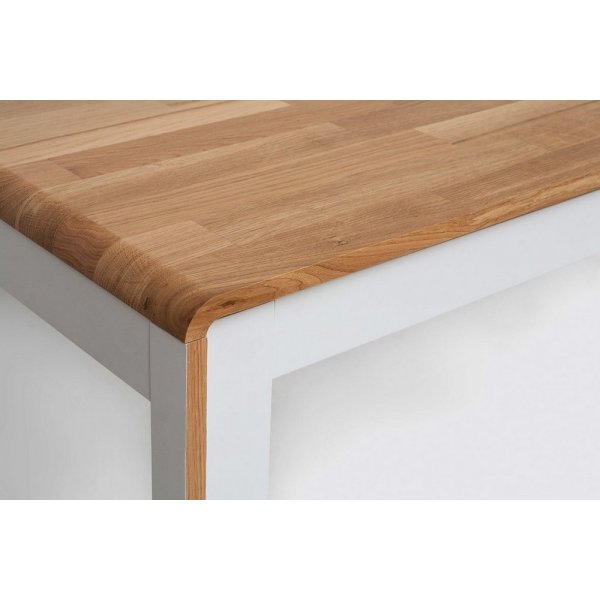 Gordon skåp - Vit/ek Gordon skåp - Vit/ek