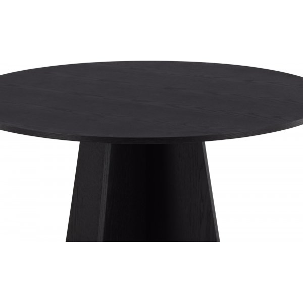 Bootcut eettafel 110 cm - Zwart