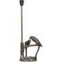 Fglar lampfot H56 cm - Matt antik mssing