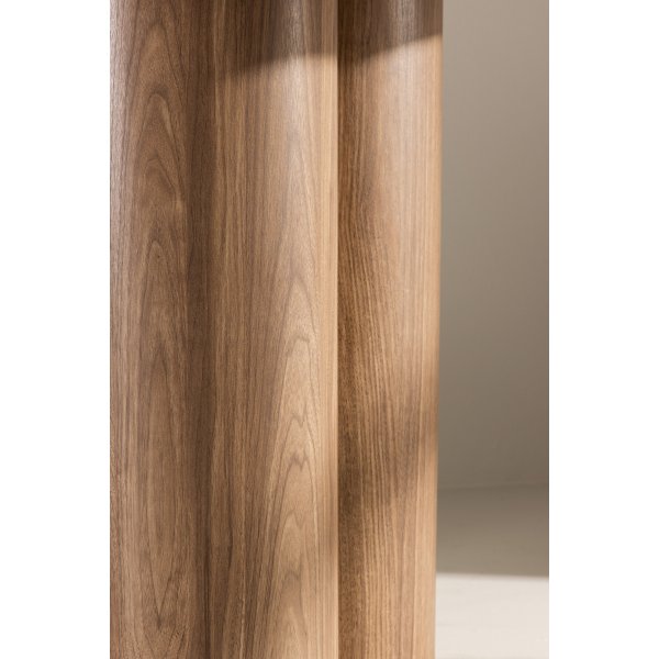 Table à manger Ø110 cm marron - Olivia Table à manger Ø110 cm marron - Olivia