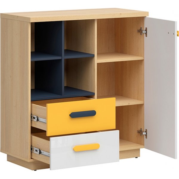 Wesker ladekast - Veelkleurig