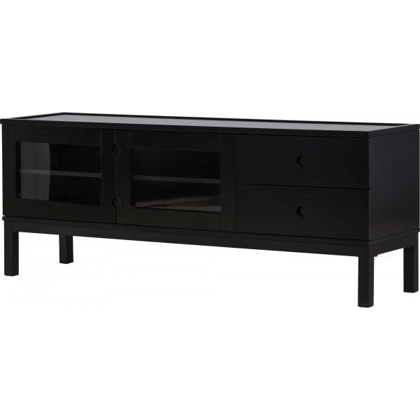 Alcoa TV-bänk 150 cm - Svart Alcoa TV-bänk 150 cm - Svart