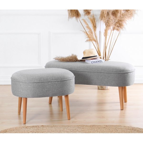 Pouf Timoon - Gris Pouf Timoon - Gris
