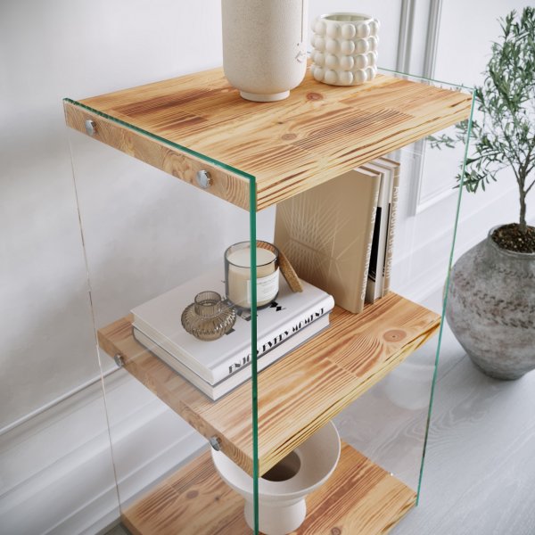 Bibliothque Niagara 80 cm - Chne