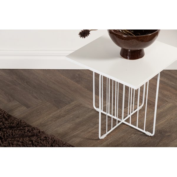 Table basse Dayton 40 x 40 cm - Blanc Table basse Dayton 40 x 40 cm - Blanc