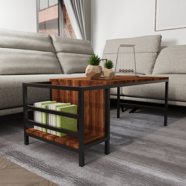 Contempo soffbord 110 x 60 cm - Valnöt Contempo soffbord 110 x 60 cm - Valnöt