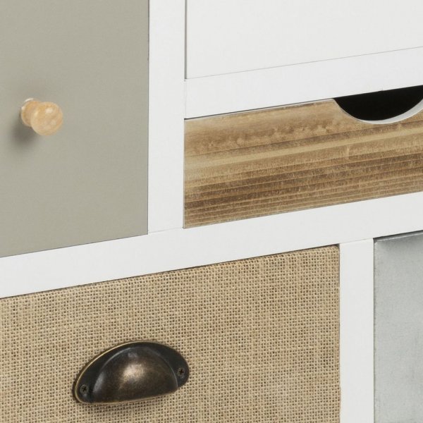 Thais Ladekast 81x55 cm - Wit/meerkleurig Thais Ladekast 81x55 cm - Wit/meerkleurig