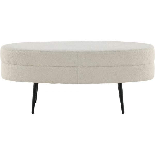 Rino sittpuff - Vit teddy Rino sittpuff - Vit teddy