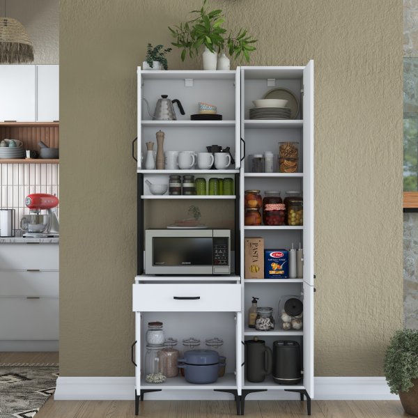 Armoire Jericho 121 - Blanc Armoire Jericho 121 - Blanc