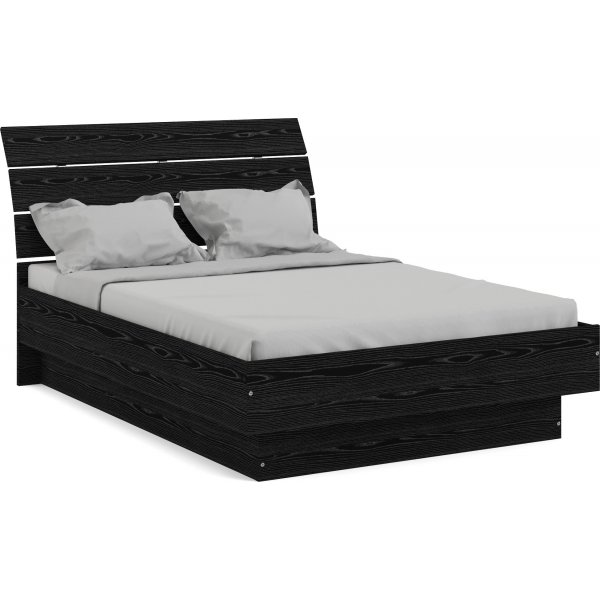 Naia bed 137 x 191 cm - Zwart