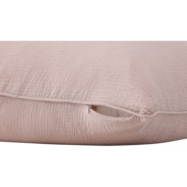 Tyra kussenhoes 60 x 60 cm - Lichtroze Tyra kussenhoes 60 x 60 cm - Lichtroze