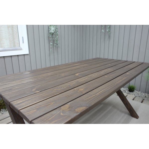 Table  manger Scottsdale 150 cm - Marron