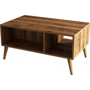 Exxen salontafel 90 x 41,6 cm - Walnoot