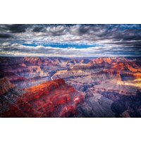 Glastavla Canyon - 120x80 cm Glastavla Canyon - 120x80 cm