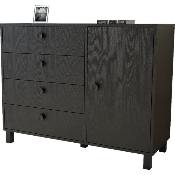 Vilamo byrå 81 - Svart Vilamo byrå 81 - Svart