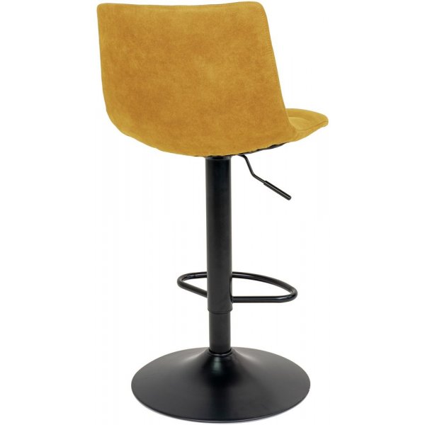 Tabouret de bar Middelfart - Jaune/noir Tabouret de bar Middelfart - Jaune/noir