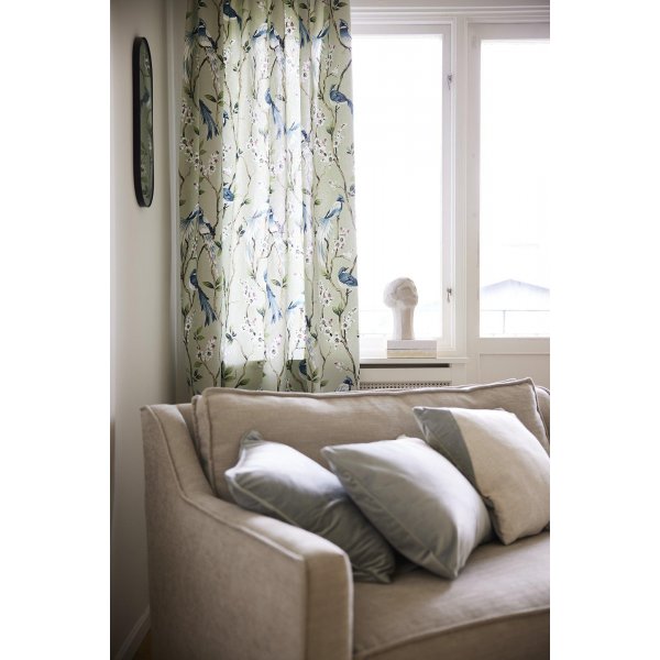 Inger kussenhoes - IJsblauw