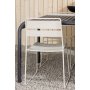 Borneo utematgrupp med 6 st Lina stolar - Beige/Svart