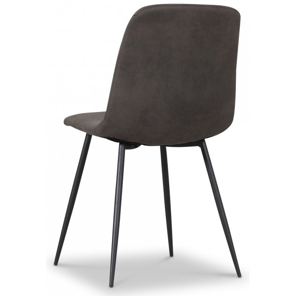 Chaise de salle à manger Smokey - Vintage gris-brun Chaise de salle à manger Smokey - Vintage gris-brun