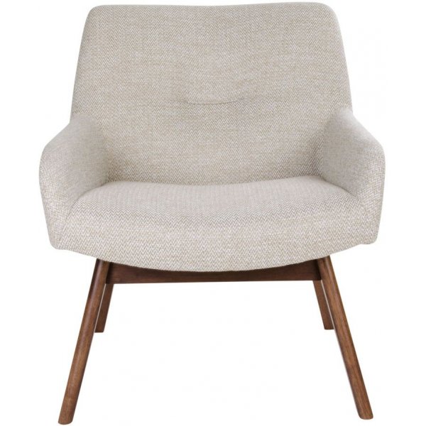 London Fauteuil - Zand/walnoot + Vlekverwijderaar voor meubels London Fauteuil - Zand/walnoot + Vlekverwijderaar voor meubels