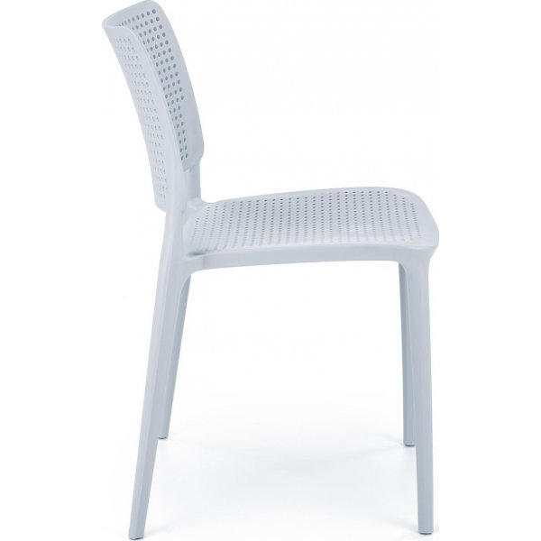 Chaise de salle  manger empilable Cadeira 514 - Bleu clair