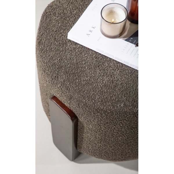 Pouf Coffey - Gris foncé Pouf Coffey - Gris foncé