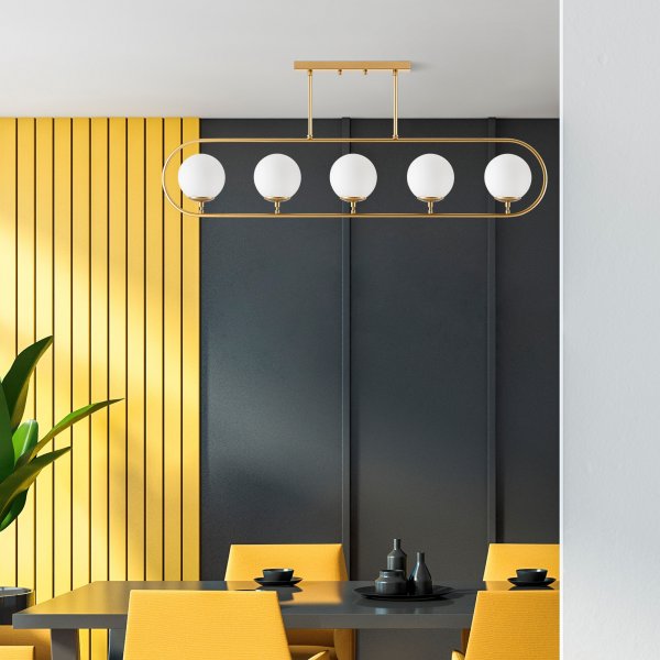 Plafonnier Klenod 10621 - Or/blanc Plafonnier Klenod 10621 - Or/blanc